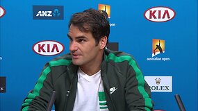 Australian Open 2016: Rogerio Federerio interviu po antrojo etapo mačo