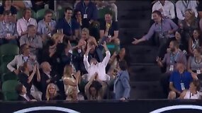 Australian Open 2016: Įspūdinga žiūrovų reakcija Melburne