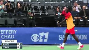 Gudrus 18-mečio Frances Tiafoe taškas Dalase