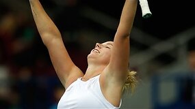 Fed Cup 2016: Svetlana Kuznecova prie&scaron; Richel Hogenkamp