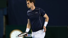 Daviso taurė 2016: Andy Murray prie&scaron; Taro Danielį