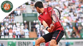 Roland Garros 2016: Novakas Džokovičius - Steve'as Darcisas