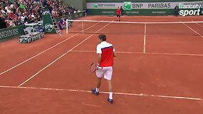 Roland Garros 2016: Ričardo Berankio ta&scaron;kas pirmojo seto pratęsime