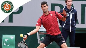 Roland Garros 2016: Novakas Džokovičius prie&scaron; Yen-Hsun Lu