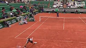 Roland Garros 2016: Gražus epizodas Dominico Thiemo ir Davido Goffino mače