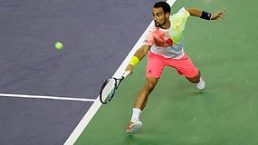 „Shanghai Rolex Masters“: gražus Fabio Fogninio taškas prieš Novaką Džokovičių