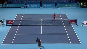 Londonas 2016: nuostabus Andy Murray ta&scaron;kas prie&scaron; Kei Nishikorį