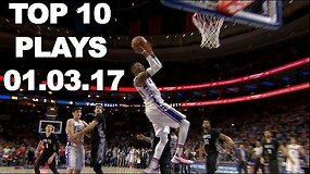 NBA Top 10: sausio 3