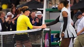 Serenos Williams nesėkmė Oklande