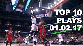 NBA Top 10: sausio 2