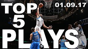 NBA Top 5: sausio 9