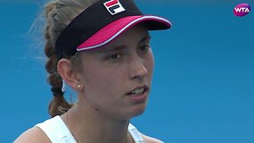 &bdquo;Hobart International &ldquo; pusfinaliai: Elise Mertens &ndash; Jana Fett