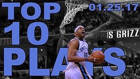 NBA Top 10: sausio 25