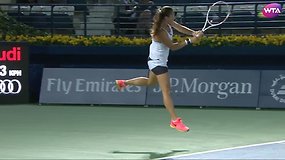 Gražiausias dienos taškas Dubajuje: Daria Kasatkina