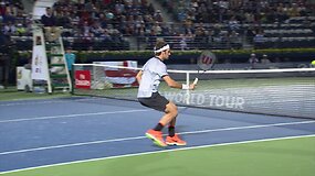 Rogeris Federeris sugrįžo į aik&scaron;tę Dubajuje