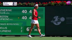 Dienos ta&scaron;kas Indian Velse: Kirsten Flipkens