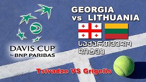 Daviso taurė: Grigelis prie&scaron; Tsivadzę