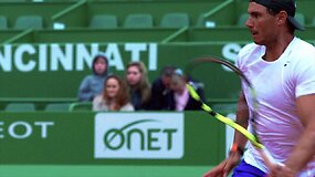 Monte Karlas: Rafaelio Nadalio treniruotė