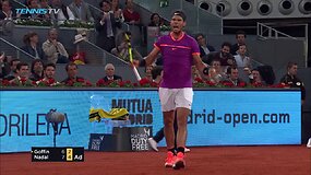 Madridas 2017: nuostabus geimas tarp Nadalio ir Goffino