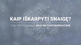 Išmokite iškarpyti tobulą popierinę snaigę