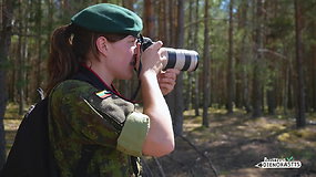 Kariuomenės fotografė Ieva: aš esu laiminga turėdama tokį darbą