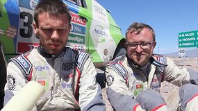 Dakarą baigęs Vaidotas Žala įvertino gautą patirtį, kurią panaudos kitais metais