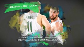 Prieš Australijos ir Lietuvos krepšininkų žūtbūtinį mūšį – įdomūs istoriniai faktai