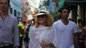 Madonna 58-ąjį gimtadienį atšventė Kuboje
