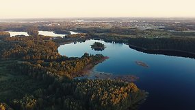 Lietuviškas ruduo: skrydis virš žymių šalies vietų