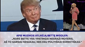 Skambiausi Donaldo Trumpo pasisakymai