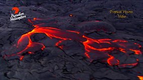 Pasigrožėkite: Havajuose išsiveržusios lavos upės iš aukštai