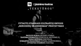 „Tekstūros“: Vytauto Stankaus „Skruzdžių skandinimas“