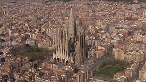 Kaip atrodys iki 2026 m. užbaigtas architektūros šedevras – Šv. Šeimynos bažnyčia – Barselonoje?