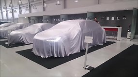 „Tesla Model X“ kelionė iš Tilburgo „Tesla“ gamyklos į Lietuvą: pirma diena