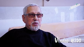 86-erių dizaineris Vladas: aš negaliu gyventi be savo darbo ir mokinių