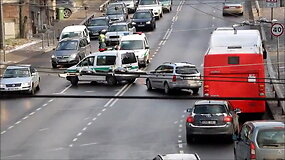 Operatyvi Kauno pareigūnų pagalba moteriai padėjo i&scaron;vengti spūsčių