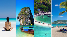 5 gražiausi Tailando paplūdimiai: tobulai baltas smėlis ir akį užburiantis jūros mėlis
