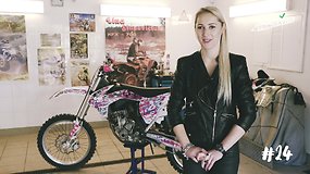 Motokroso čempionė moterų klasėje: „Apie tokį sportą aš išvis nežinojau“