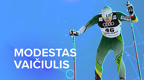 Susipažinkite su olimpiečiais. Modestas Vaičiulis – slidininkas, mėgstantis gamtą