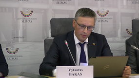 Vytautas Bakas pristatė tris pagrindines NSGK tyrimo išvadas