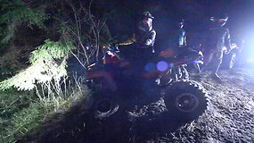 Naktinis bekelės turas su &bdquo;CFMOTO&ldquo; keturračiu