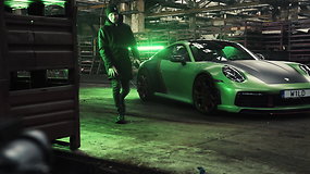 „Porsche 992 Techart“ fotosesijos užkulisiai