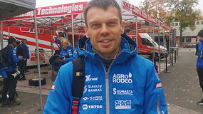 Vaidoto Žalos komentaras apie avariją testiniame &bdquo;Rally Auk&scaron;taitija&ldquo; greičio ruože