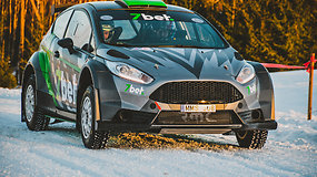 „7bet Winter Rally Aukštaitija“ vaizdai iš Zarasų, GR2/4