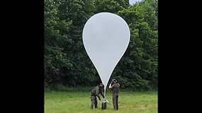 Druskininkų pasieniečiai perėmė su kontrabanda Baltarusijoje paleistus droną ir balioną