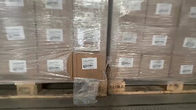 Vaisinių ledų krovinyje i&scaron; Rusijos muitinės pareigūnai aptiko didžiulę cigarečių kontrabandą