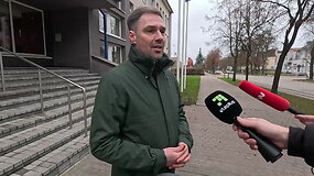 Domo Gri&scaron;kevičiaus komentaras prie&scaron; posėdį