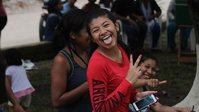 Argentinos-Bolivijos pasienyje - Dakaro dalyvių sutikimas