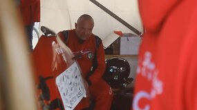 &bdquo;Alfa Romeo&ldquo; klubo piloto Rimvydo Agurkio komentaras apie susidūrimą su kitu automobiliu
