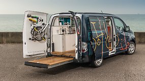 „Nissan e-NV200 WORKSPACe“ mobilus biuras